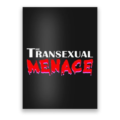 The Transexual Menace Funny Lgbt Pride Poster
