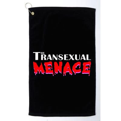 The Transexual Menace Funny Lgbt Pride Golf Towel