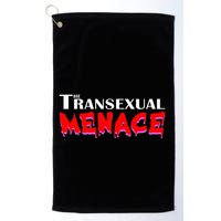 The Transexual Menace Funny Lgbt Pride Golf Towel