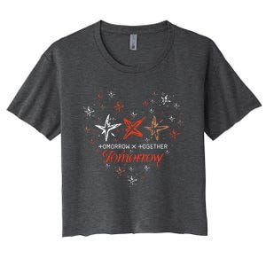 Tomorrow Together Music Lover Fan Gift Women's Crop Top Tee