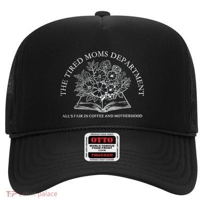 The Tired Moms Department Taylor Mom Comfort High Crown Mesh Back Trucker Hat