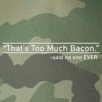 That's Too Much Bacon Said No One Ever Legacy Tie Dye Trucker Hat