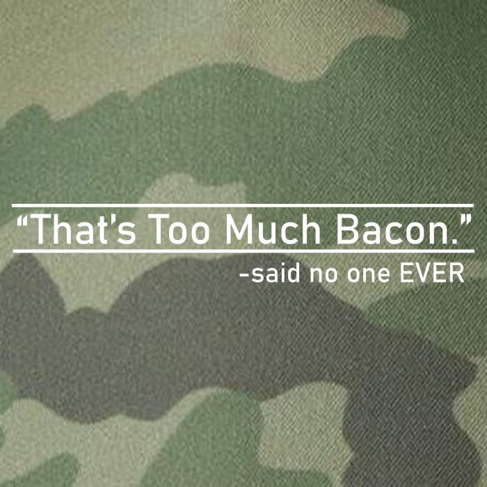 That's Too Much Bacon Said No One Ever Legacy Tie Dye Trucker Hat