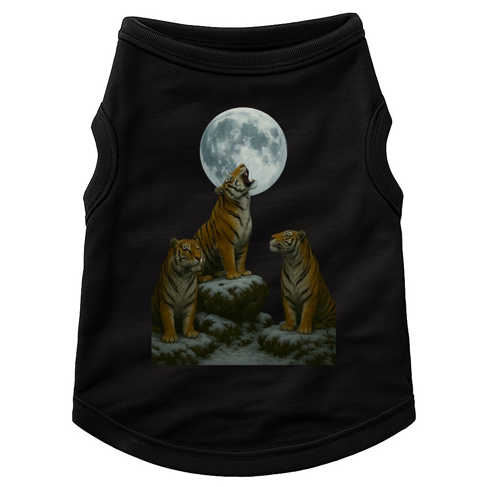Three Tigers Moon Doggie Tank