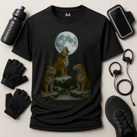 Three Tigers Moon Cooling Performance Crew T-Shirt