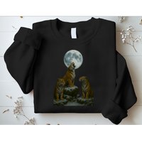 Three Tigers Moon Sweatshirt