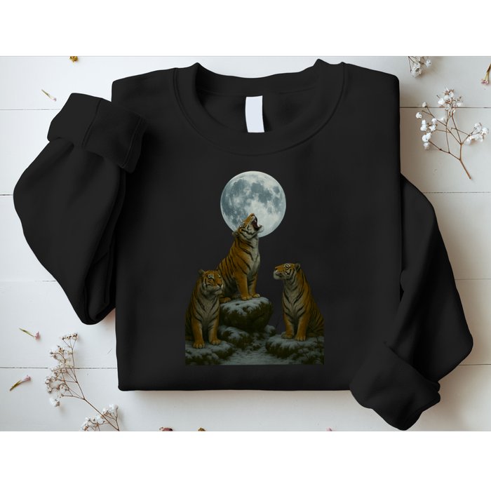 Three Tigers Moon Sweatshirt