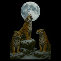 Three Tigers Moon Sweatshirt