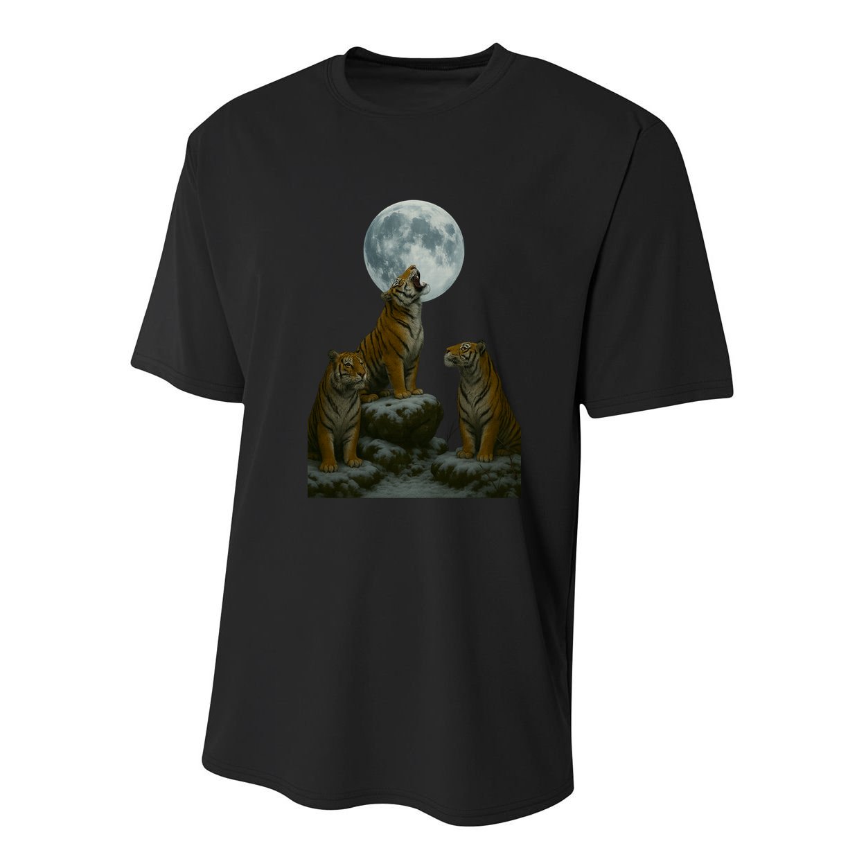 Three Tigers Moon Youth Performance Sprint T-Shirt