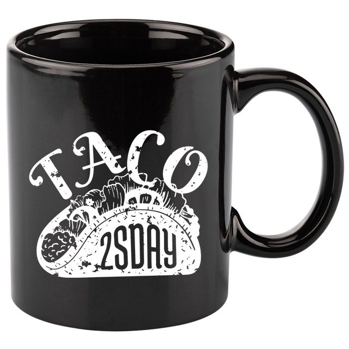 Taco Tuesday Mexican 11oz C Handle Ceramic Mug