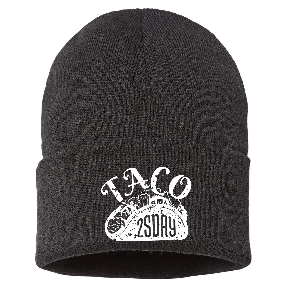 Taco Tuesday Mexican Sustainable Knit Beanie