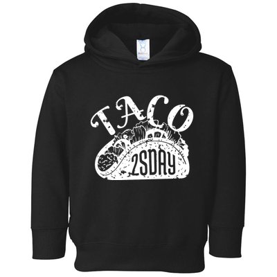 Taco Tuesday Mexican Toddler Hoodie