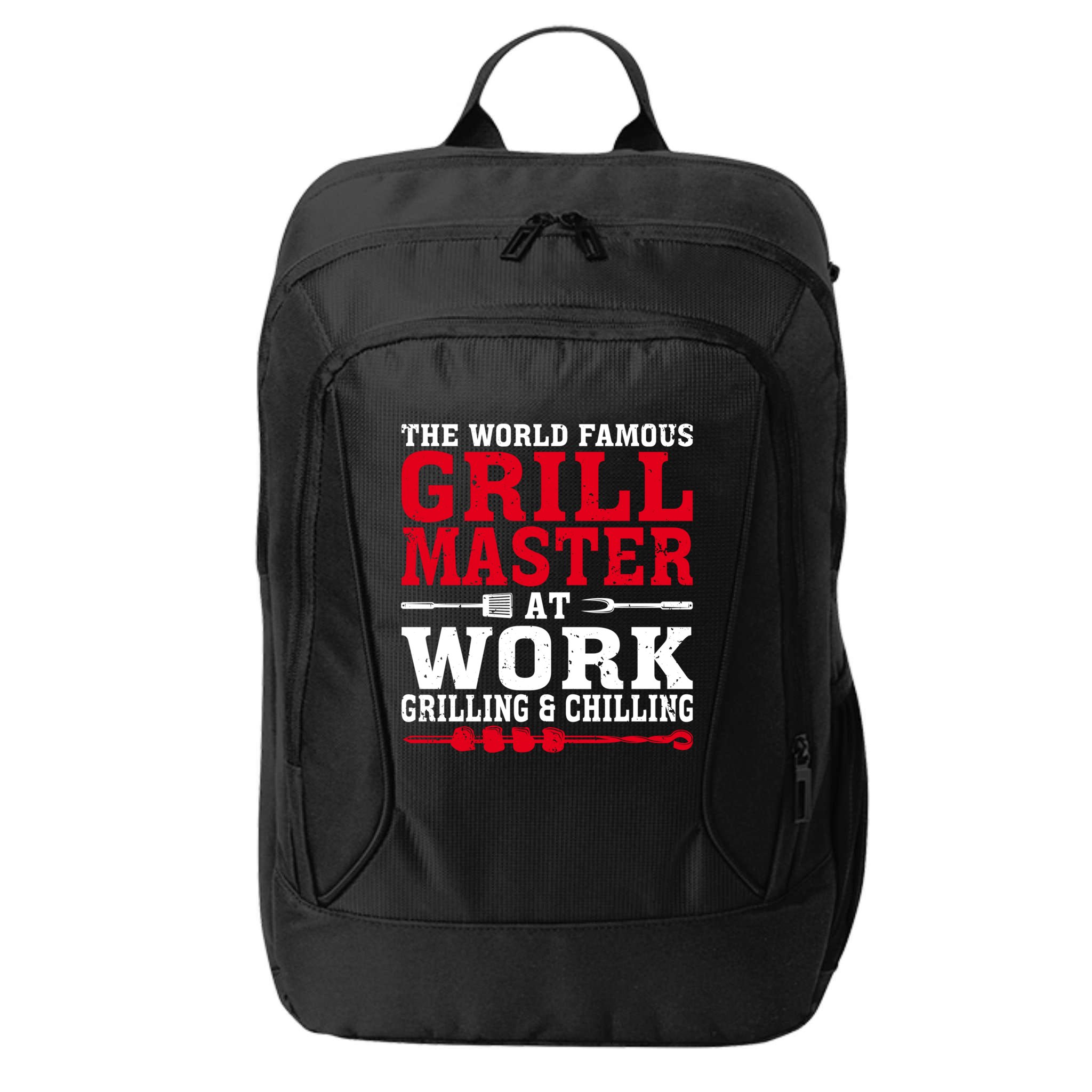 The The Myth The Grill Master Grillmaster Bbq Gift City Backpack