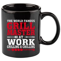 The The Myth The Grill Master Grillmaster Bbq Gift 11oz C Handle Ceramic Mug