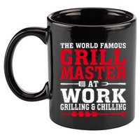 The The Myth The Grill Master Grillmaster Bbq Gift 11oz C Handle Ceramic Mug