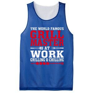 The The Myth The Grill Master Grillmaster Bbq Gift Mesh Reversible Basketball Jersey Tank