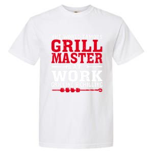 The The Myth The Grill Master Grillmaster Bbq Gift Garment-Dyed Heavyweight T-Shirt