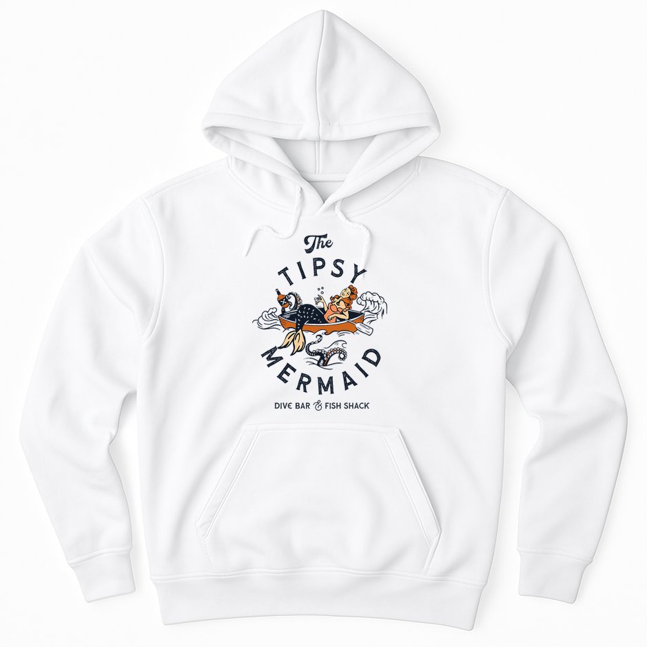 The Tipsy Mermaid Dive Bar & Fish Shack Hoodie