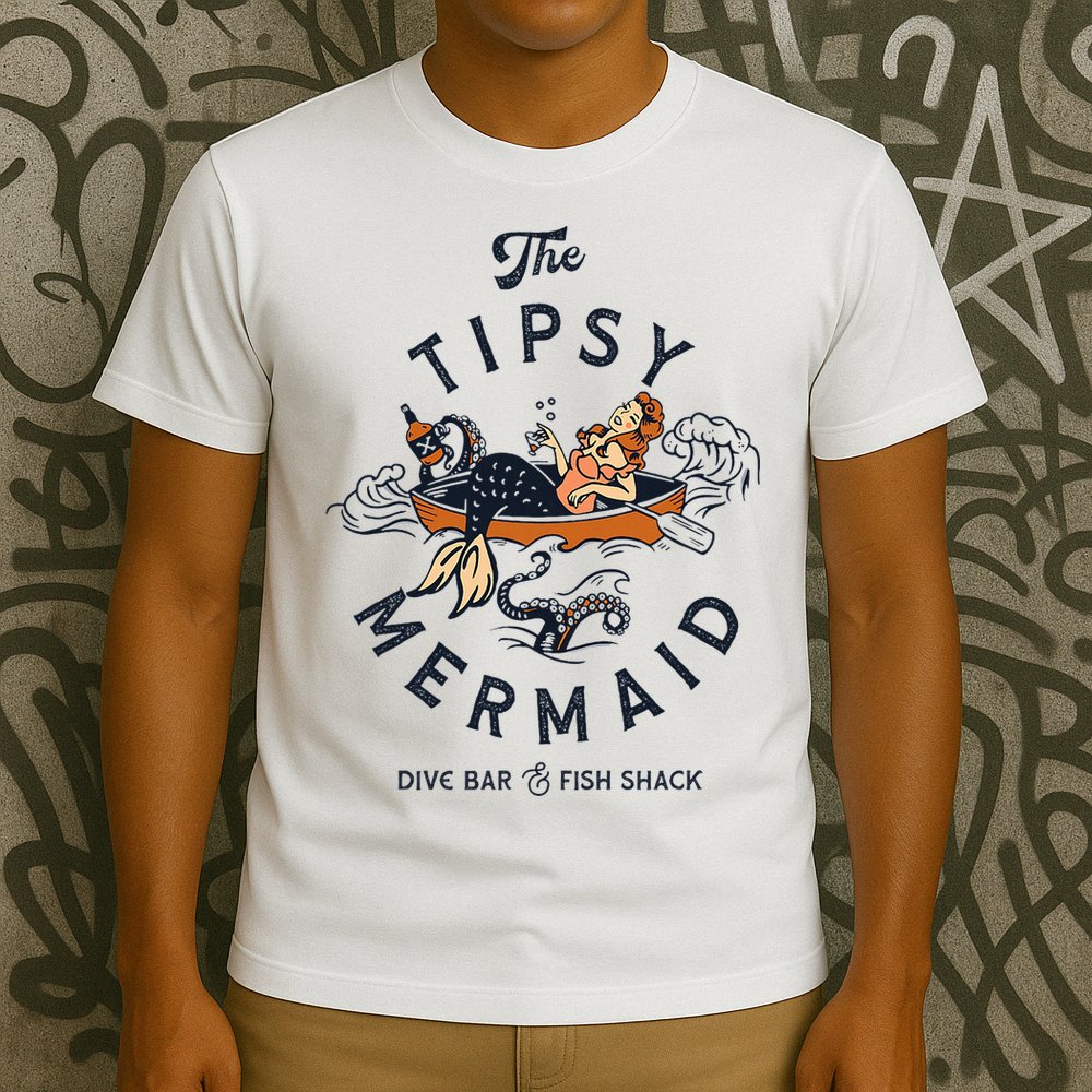The Tipsy Mermaid Dive Bar & Fish Shack T-Shirt