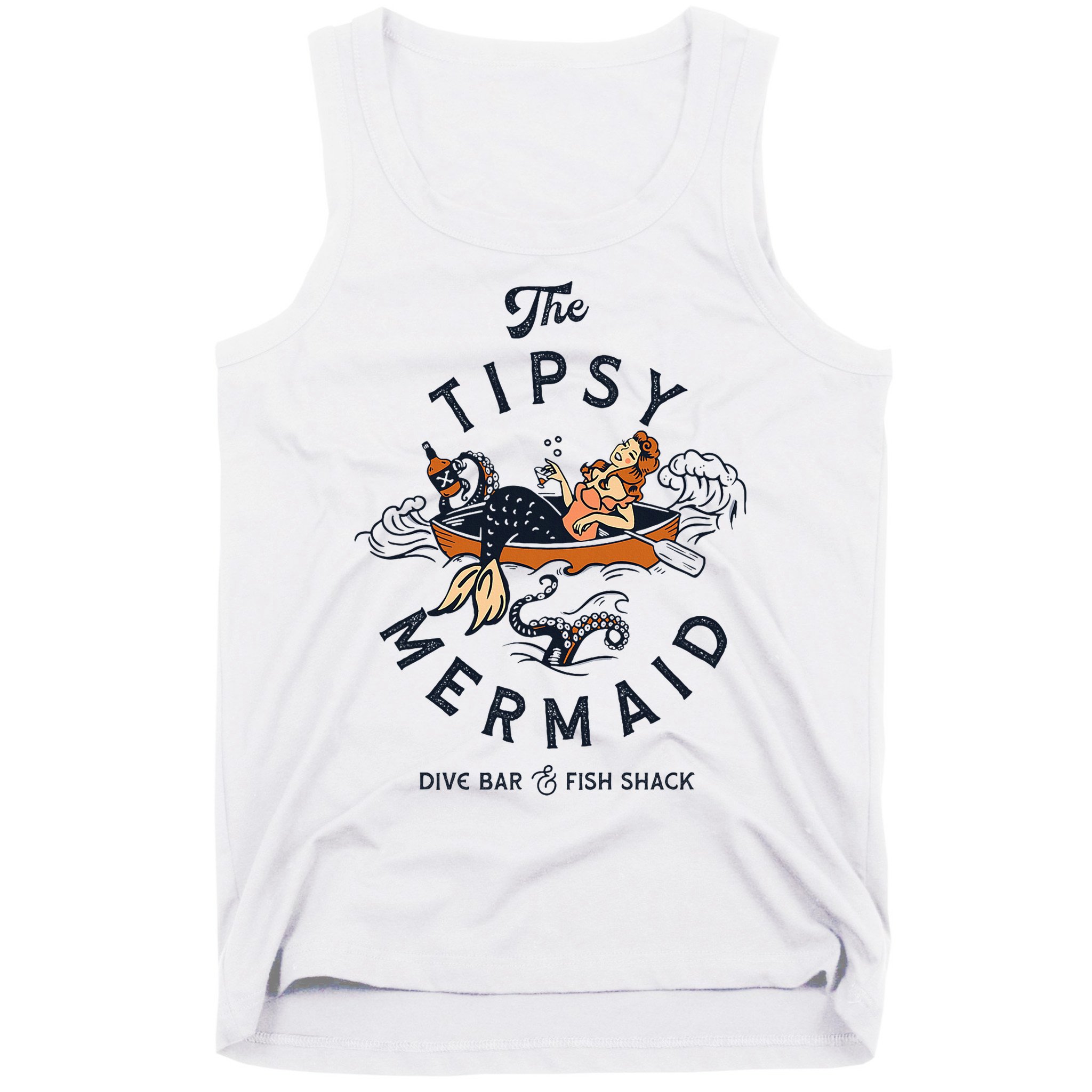 The Tipsy Mermaid Dive Bar & Fish Shack Tank Top