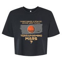 Terraforming The Mars Board Game Board Games Board Gamer Bella+Canvas Jersey Crop Tee