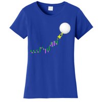 To The Moon Uptrend Trader Funny Gift Women's T-Shirt