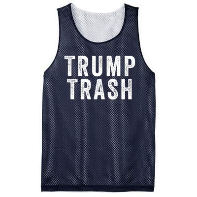 Trump Trash Maga Garbage Truck Proud Garbage American Trump Vance 2024 Mesh Reversible Basketball Jersey Tank