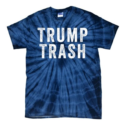 Trump Trash Maga Garbage Truck Proud Garbage American Trump Vance 2024 Tie-Dye T-Shirt