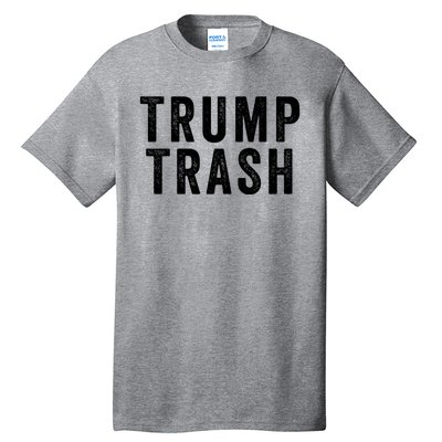 Trump Trash Maga Garbage Truck Proud Garbage American Trump Vance 2024 Tall T-Shirt