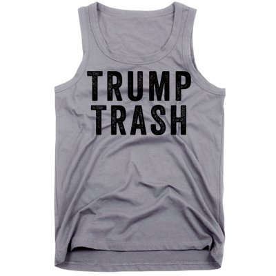 Trump Trash Maga Garbage Truck Proud Garbage American Trump Vance 2024 Tank Top