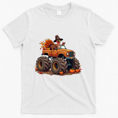 Thanksgiving Turkey Monster Truck T-Shirt