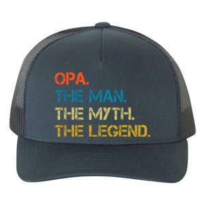 The The Myth The Legend Gift Opa Dad Yupoong Adult 5-Panel Trucker Hat