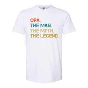 The The Myth The Legend Gift Opa Dad Softstyle CVC T-Shirt