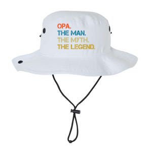 The The Myth The Legend Gift Opa Dad Legacy Cool Fit Booney Bucket Hat