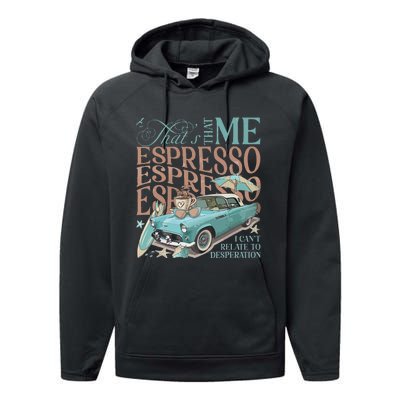 That’S That Me Espresso Performance Fleece Hoodie