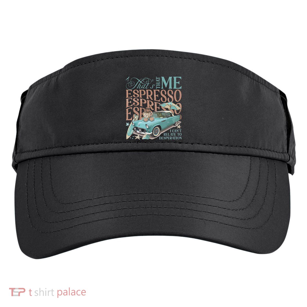 That’S That Me Espresso Adult Drive Performance Visor