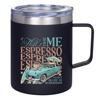 That’S That Me Espresso 12oz Stainless Steel Coffee Mug