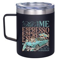 That’S That Me Espresso 12oz Stainless Steel Coffee Mug
