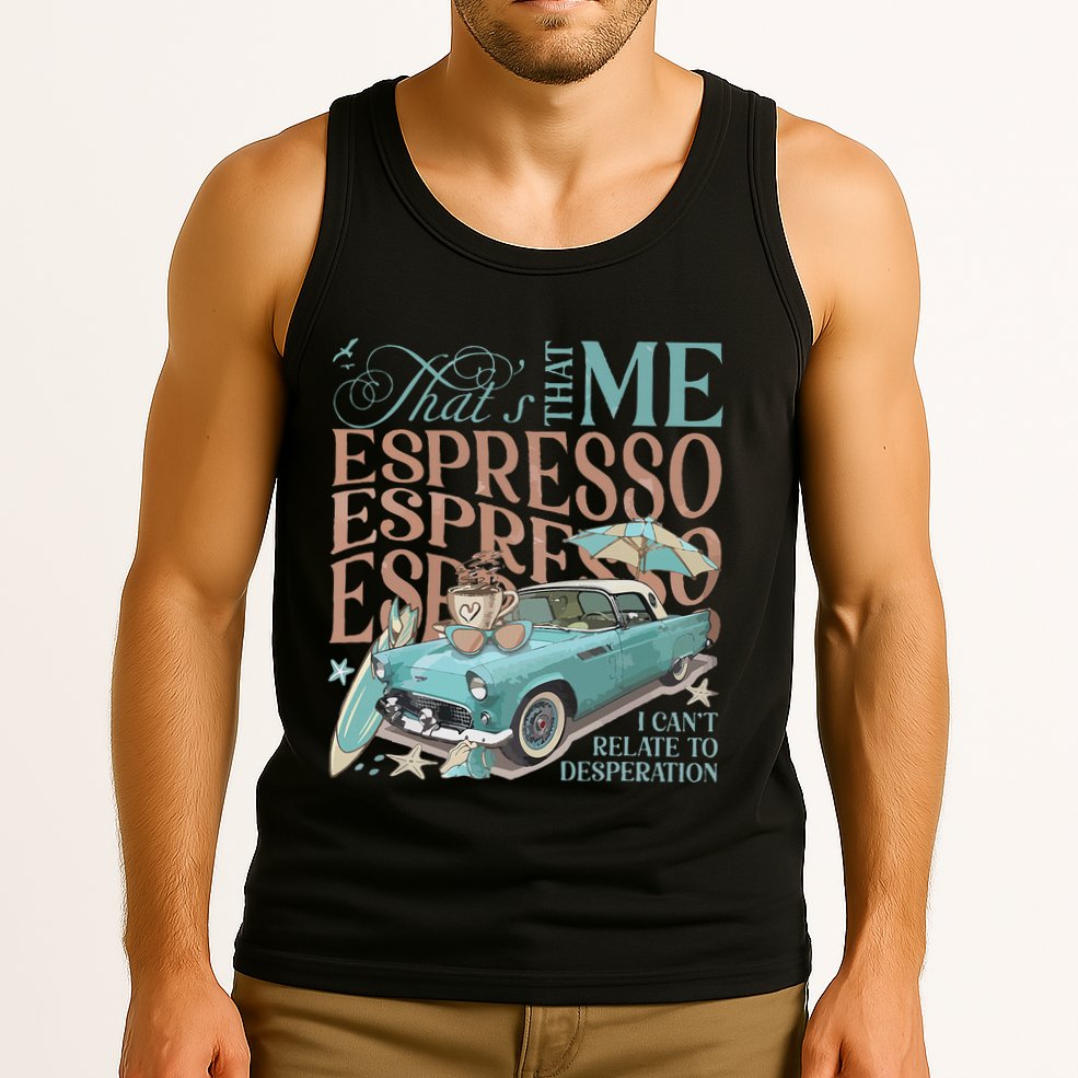 That’S That Me Espresso Tank Top