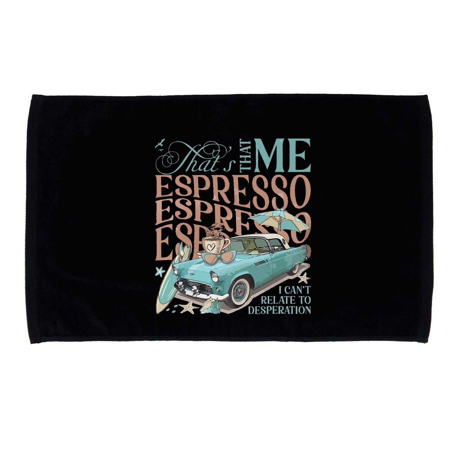 That’S That Me Espresso Microfiber Hand Towel
