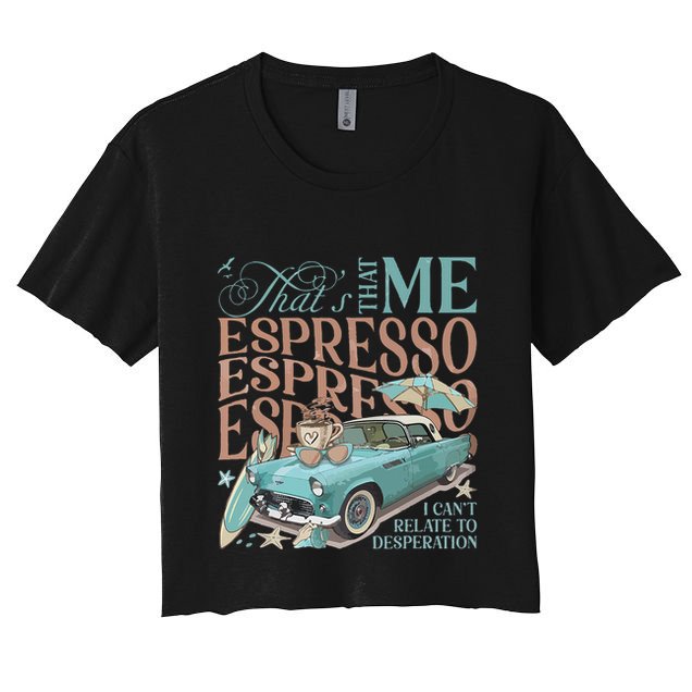 That’S That Me Espresso Crop Top