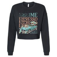 That’S That Me Espresso Cropped Pullover Crew