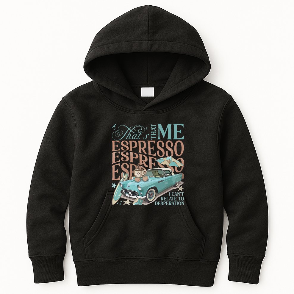 That’S That Me Espresso Kids Hoodie