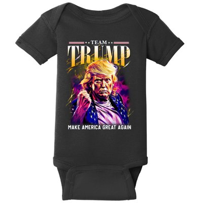 Team Trump Make America Great Again Baby Bodysuit