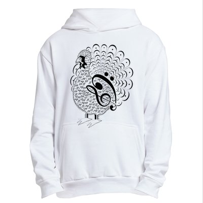 Thanksgiving Turkey Music notes Music Teacher turkey  Urban Pullover Hoodie