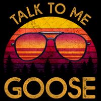Talk To Me Goose 7-Panel Snapback Hat