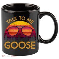 Talk To Me Goose 11oz C Handle Ceramic Mug