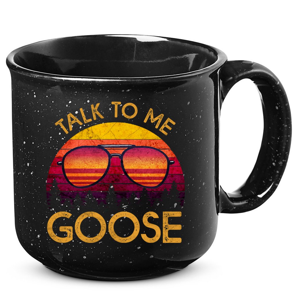 Talk To Me Goose 15oz Campfire Ceramic Mug