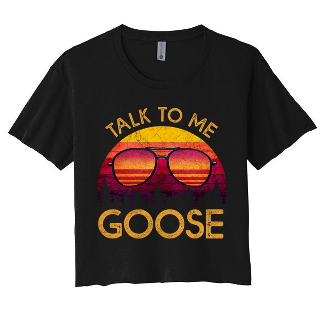 Talk To Me Goose Crop Top