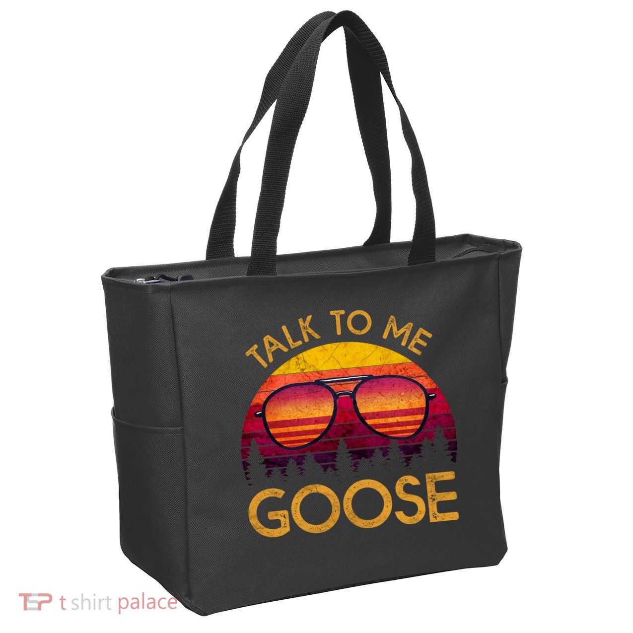 Talk To Me Goose Zip Tote Bag